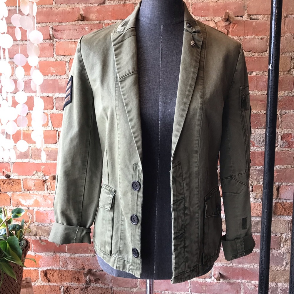 Zadig & Voltaire Virginia Grunge Blazer☠️